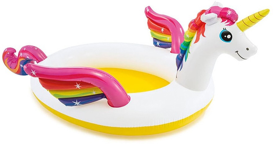 Intex Zwembad Eenhoorn - Unicorn - 272 x 193 x 104 cm - Speelcentrum